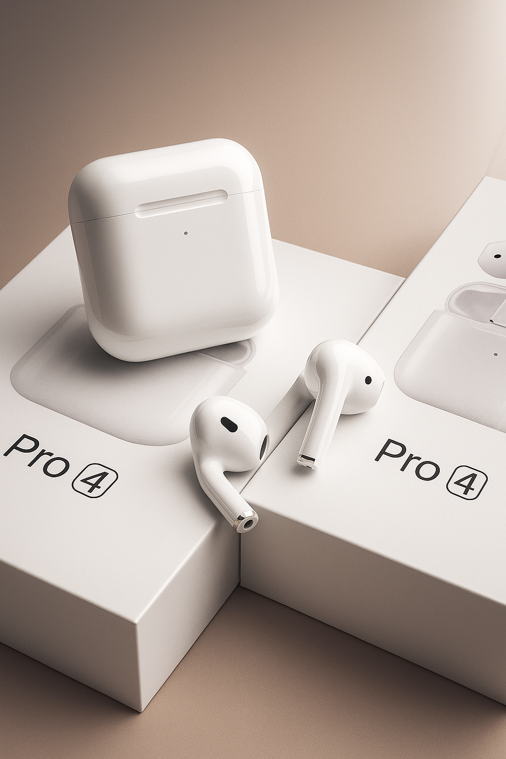 XANK Pro 4 Earbuds-Bluetooth Headset (Multicolour, True Wireless)