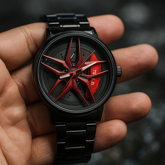 Stereoscopic Car Wheel Watch