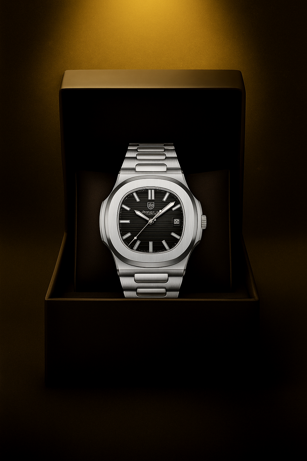 Luxury Stainless Steel Watch