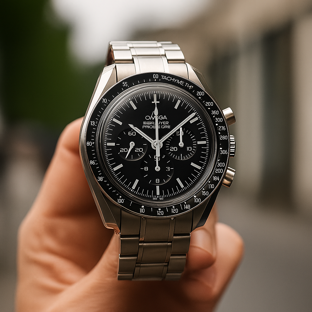 Men Silver Stainless Steel Strap Watch
