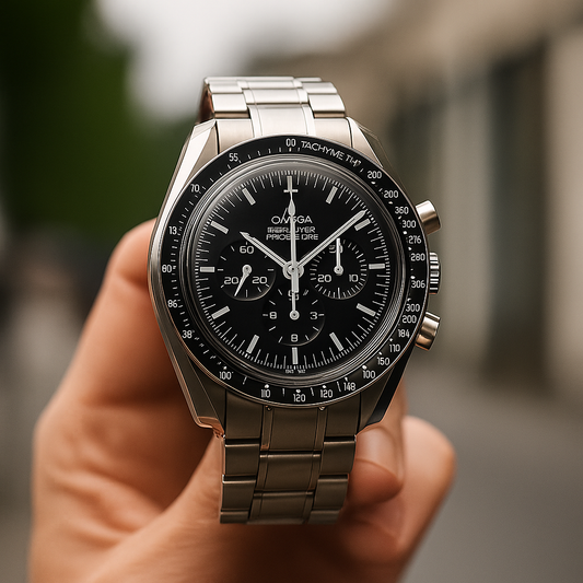Men Silver Stainless Steel Strap Watch