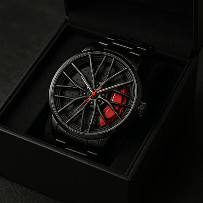 Stereoscopic Car Wheel Watch